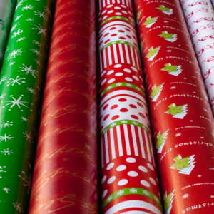Christmas wrapping paper