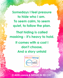 Different Belongs poem 4