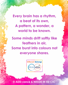 Different Belongs poem 5