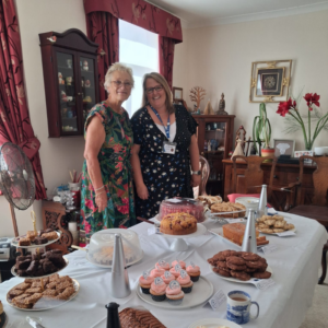 Anne and Debbie - thir-tea party