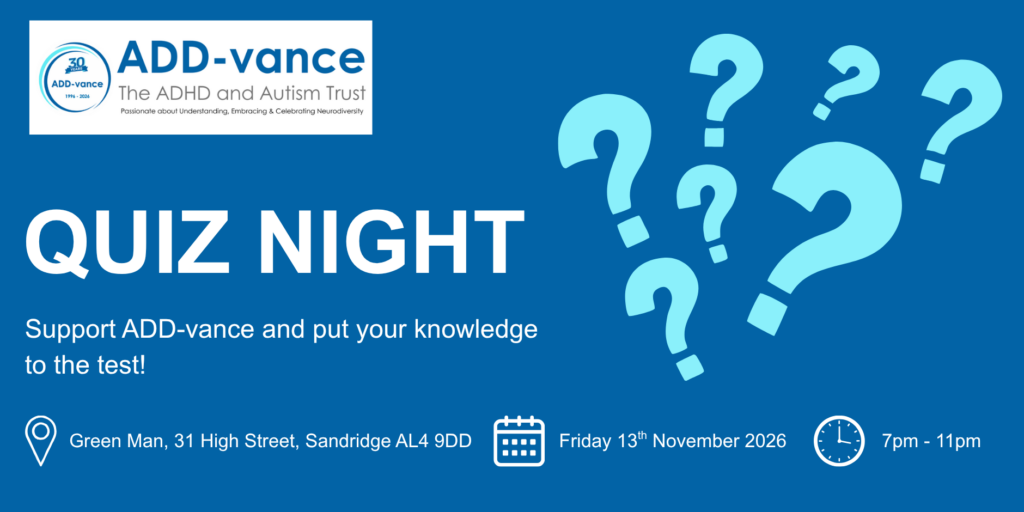 ADD-vance quiz night