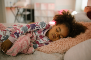 Young girl sleeping