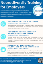 Final - ND Training & Wellbeing in your Workplace Flyers